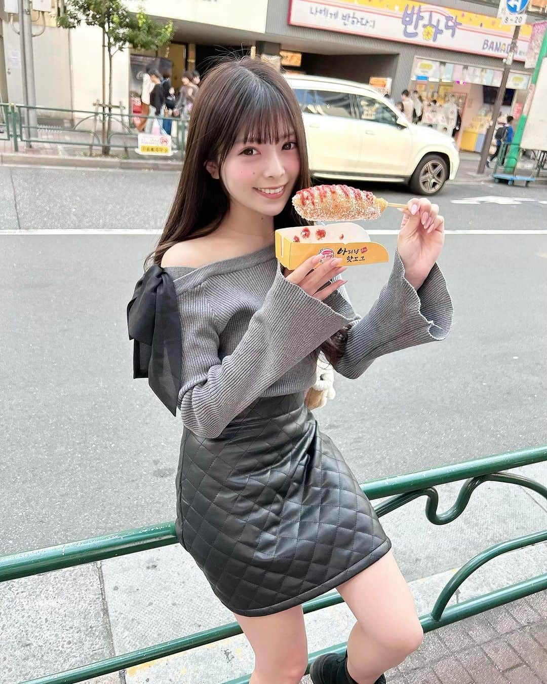 りのちぃさんのインスタグラム写真 - (りのちぃInstagram)「新大久保🌼 今週韓国にいってくるー！ 本場たのしみたのしみ🇰🇷」11月13日 19時36分 - ichikawa.rino