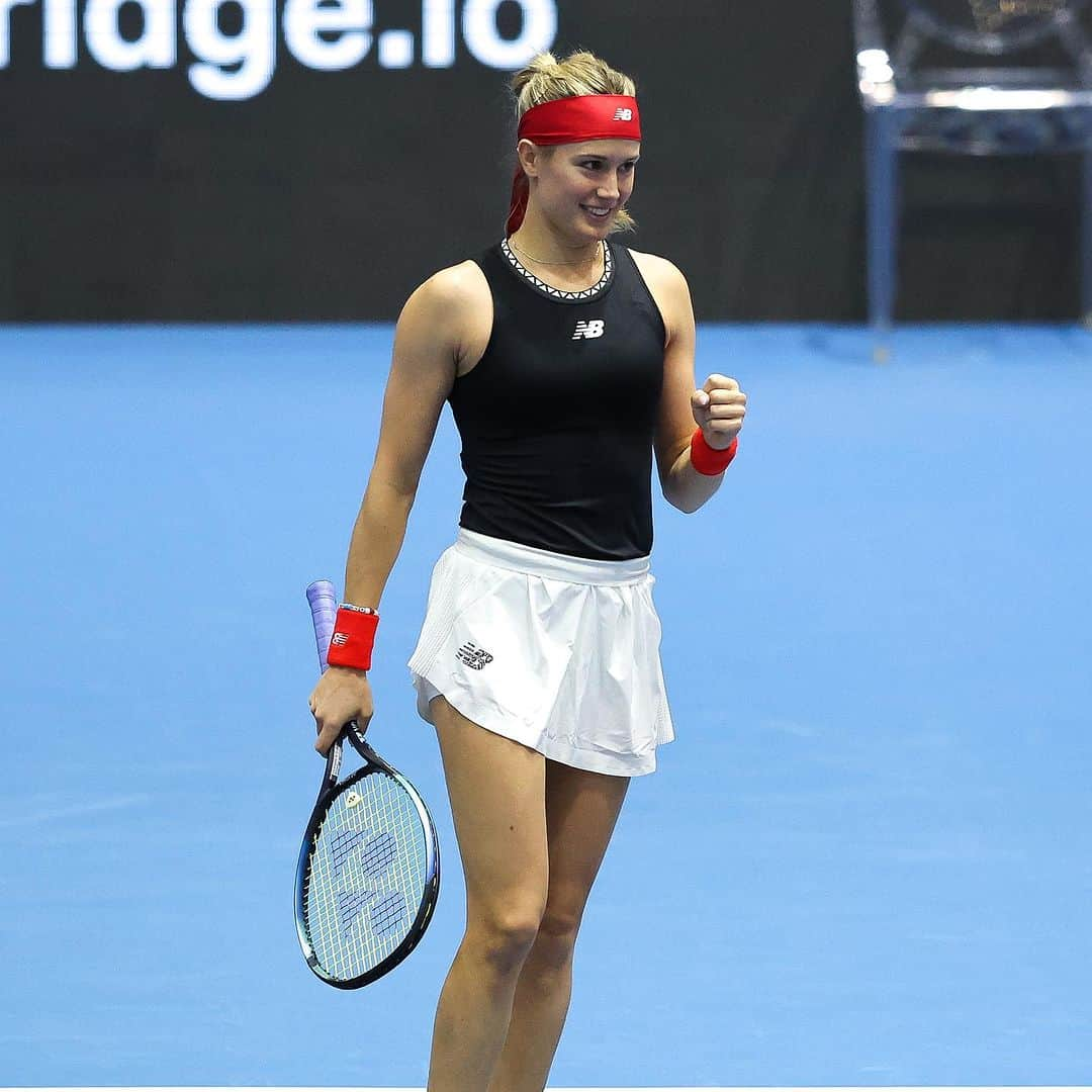 ウージニー・ブシャールさんのインスタグラム写真 - (ウージニー・ブシャールInstagram)「WORLD CHAMPS 🇨🇦❤️  📸 ITF」11月13日 19時37分 - geniebouchard