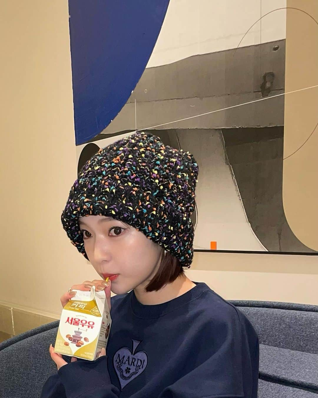 田中芽衣（めいめろ）さんのインスタグラム写真 - (田中芽衣（めいめろ）Instagram)「서울에서 만난것 🍫🥛🍙 @mardi_mercredi_official」11月13日 20時24分 - mei_tnk