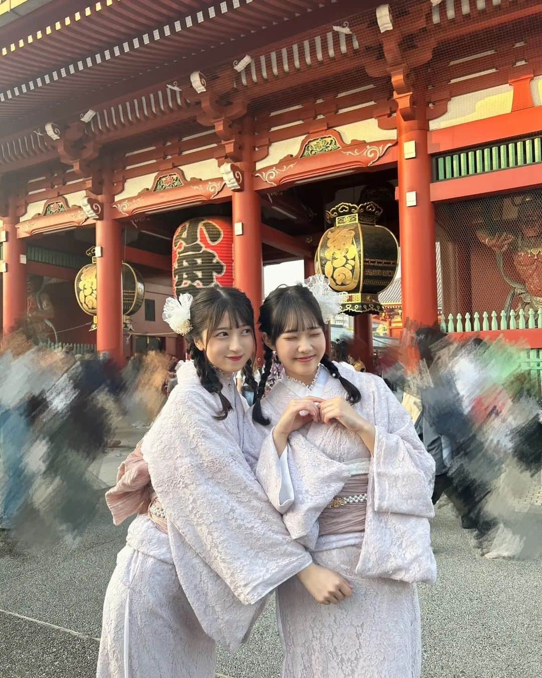 Juice=Juiceさんのインスタグラム写真 - (Juice=JuiceInstagram)「田代すみれちゃんと浅草デートしました💜  #ocha_norma#田代すみれ ちゃん#juicejuice#入江里咲#りさち#05」11月13日 20時19分 - juice_juice_official