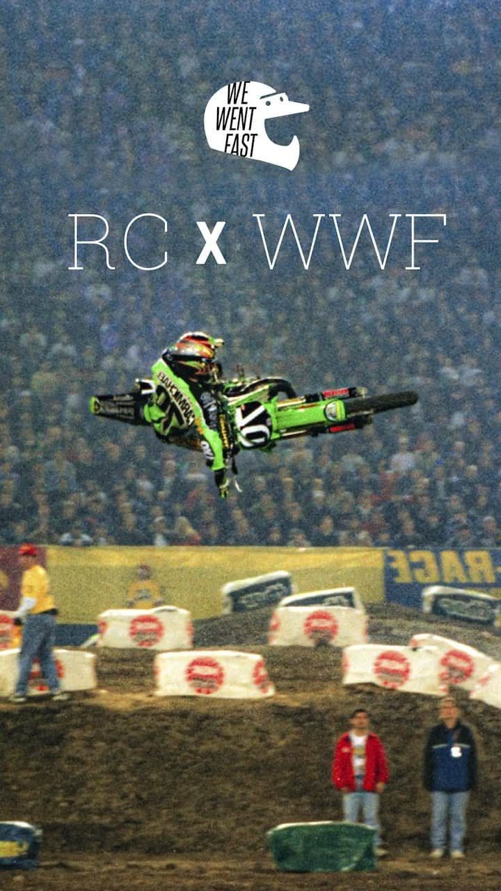 リッキー・カーマイケルのインスタグラム：「NOW AVAILABLE! Ricky Carmichael autographs the latest in the We Went Fast signature series.   Numbered 1-70, only 70 “Ricky Carmichael at Pontiac ‘97” prints will be sold   Measuring 12 x 16-in. this is an artistic representation of the We Went Fast story: “The Most Expensive Photo in Motocross History.”   Available only at shop.wewentfast dot com.  Which rider do you want to see next in our signature series?   🖼️ Illustrated by @goodtimbo  @rickycarmichael #rickycarmichael #90smoto #wewentfast」