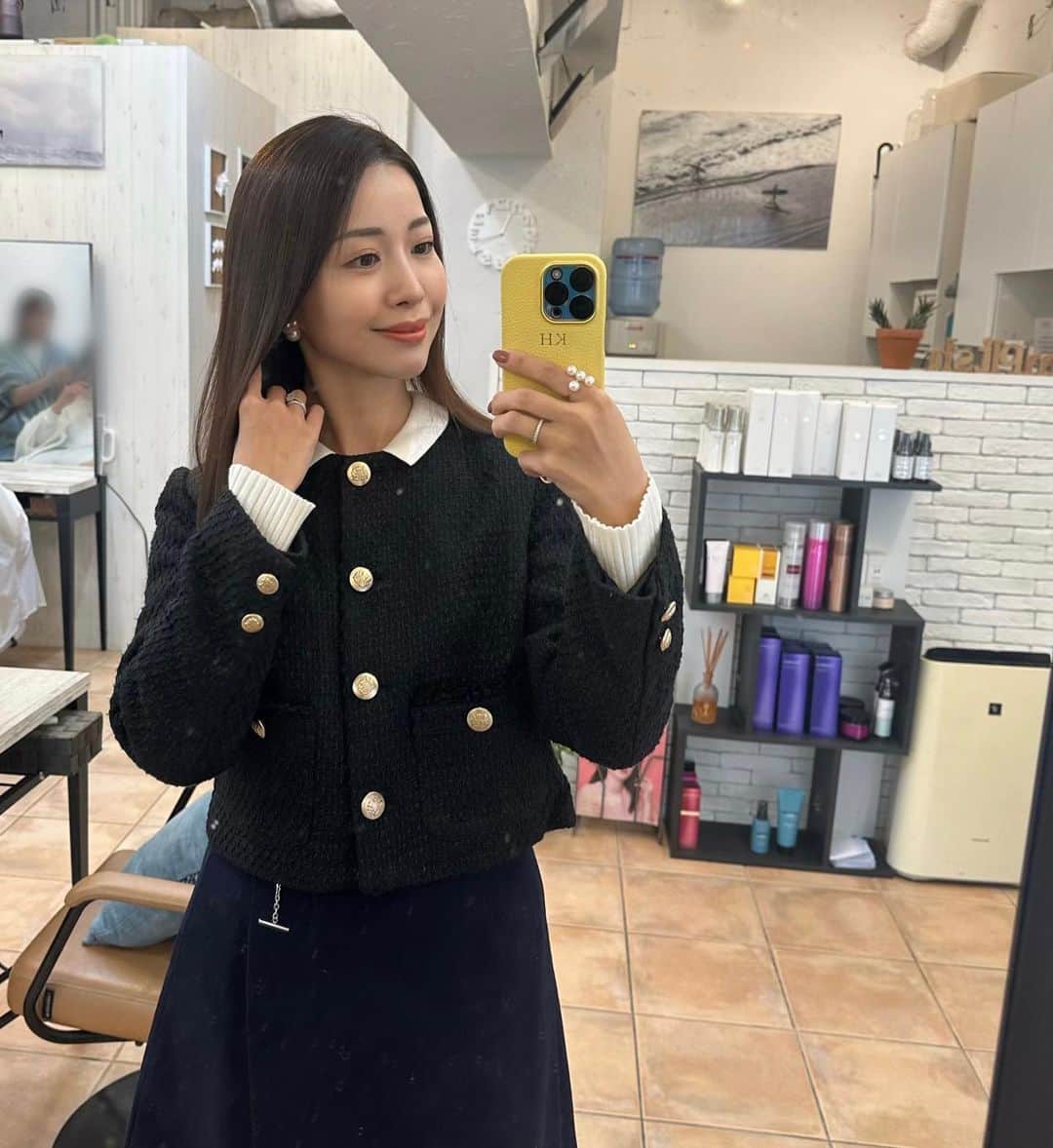五條まりなさんのインスタグラム写真 - (五條まりなInstagram)「♡  ⁡ 🤍 @accomplish_shun  🗼 @accomplish_salon ⁡ #RHas#RHasトリートメント#ヒト幹細胞#ミネコラ#ミネコラトリートメント#ミネコラパーフェクト3#プラチナミネコラ#ミネコラaccomplish#アコンプリッシュ#accomplish代官山#accomplish#産後ヘアケア#産後ヘア」11月13日 20時30分 - marina.gojo
