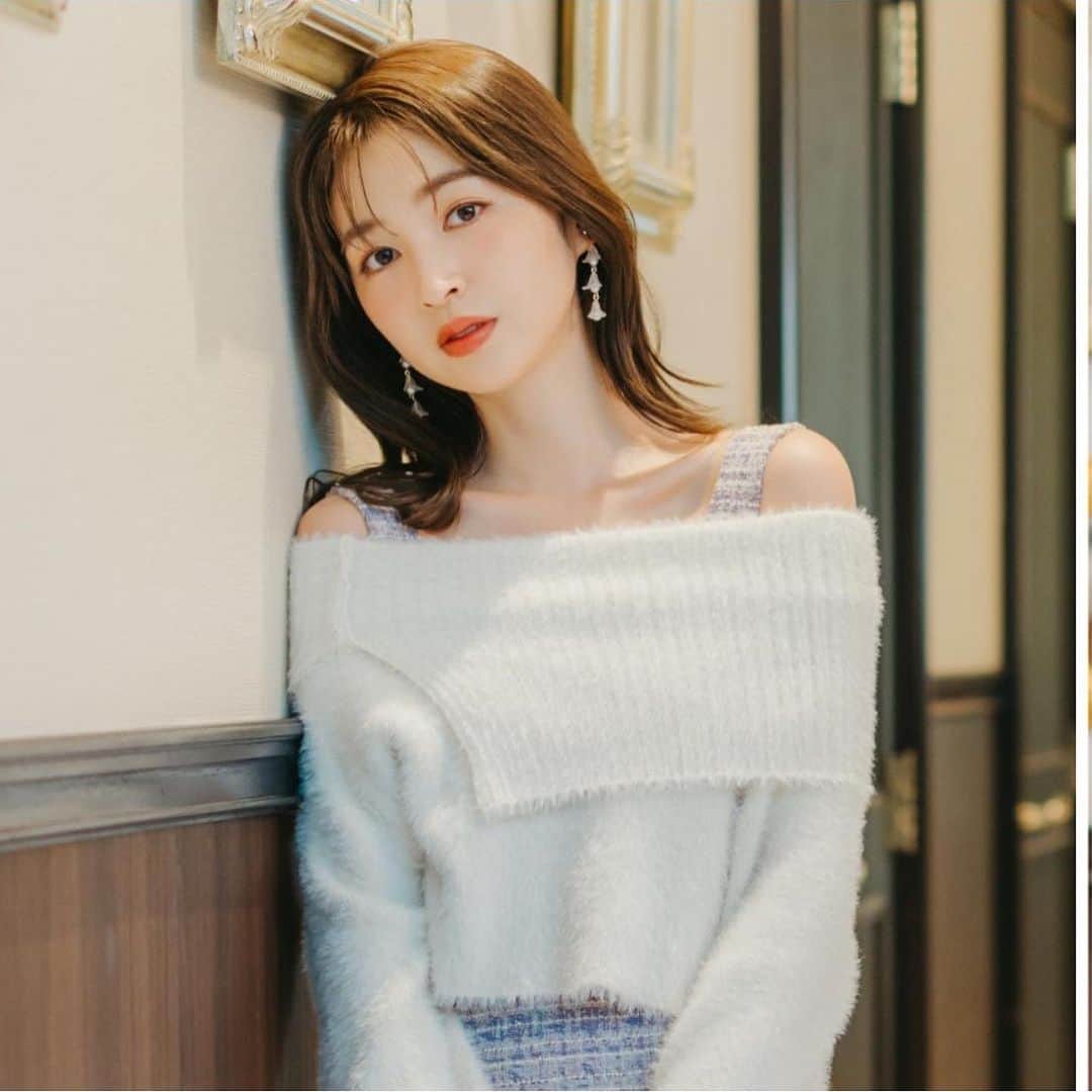 WILLSELECTION OFFICIALのインスタグラム：「上西星来×WILLSELECTION コラボ ふわふわニット×ツイードワンピースセット  星来さんのこだわりの詰まったアイテムが 完成！  オンラインショップ完売御礼✨ ショップの在庫も残りわずかとなっております。  ◻️上西星来コラボワンピースセット ￥24,200(taxin) color:pink/lavender/navy  公式オンラインショップにてページ公開中✨️  —————————————————————————— 11/9 (Thu) - 11/15 (wed) LUMINE CARD10% ——————————————————————————  ルミネエスト・有楽町ルミネ店  ■ルミネカードでお買い物が10%OFFに🫶  ■NOVELTY FAIR 税込35,000円以上お買い上げのお客様に先着で《オリジナルブランケット》をpresent♡  @seira_jonishi_tpd  @willselection_official   #willselection  #ウィルセレクション #上西星来コラボ  #上西星来  星来コラボもうGETした？」