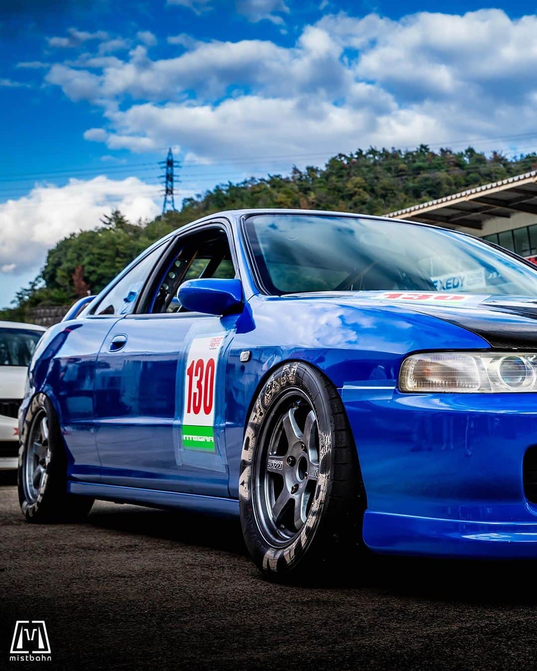 mistbahnさんのインスタグラム写真 - (mistbahnInstagram)「_ 428 RACING SHINY JOKER No.1 Honda DC2 INTEGRA Type R _ 🚗: @ren_b18 📷: @mistbahn _ Shot on Oct-15 2023 🏁 "Circuit Festa ( @circuit_festa_west_japan )" "HONDA ONE MAKE RACE". Central Circuit (Hyogo Japan) _ JP) 2023年10月15日、セントラルサーキットで開催された「サーキットフェスタ ( @circuit_festa_west_japan )」内の「ホンダ・ワンメイク・レース」で撮影。 _ #circuitfesta #circuitfesta2023 #サーキットフェスタ #サーキットフェスタ2023 #hondaonemakerace #ホンダワンメイク #ホンダワンメイクレース #centralcircuit #セントラルサーキット #428racing  #hondaintegra #dc2 #dc2r #dc2integra #itr #インテグラ #ホンダインテグラ #integra #hondaintegratyper #bseries #b18 #timeattack #timeattackjapan #hondasontrack #todaracing #rays #te37」11月13日 21時01分 - mistbahn