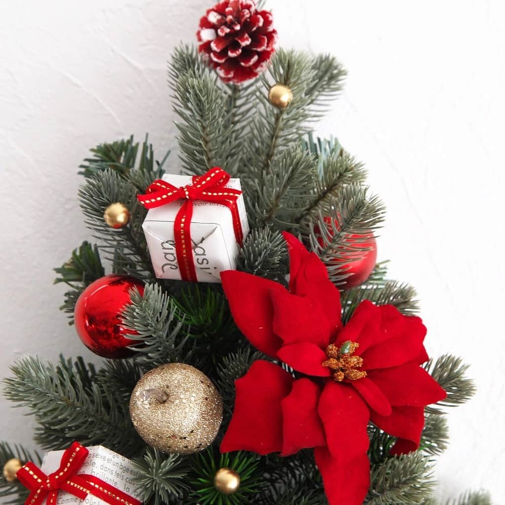Creemaさんのインスタグラム写真 - (CreemaInstagram)「【クリスマスの新定番、壁掛けクリスマスツリー🎄】 壁にちょっとしたスペースがあれば、充分素敵に。 リースやスワッグのように気軽に壁に掛けて楽しめるツリーは、裏面が平たくなっていて、壁に飾りやすいのが特徴。  el flowersさんの壁掛けツリーは、クリスマスらしいポインセチアに、心踊るプレゼントボックス、ゴールドのりんごに赤い松ぼっくり。そんなクリスマスに飾りたいモチーフがぎゅっと詰め込まれています。  - - - - - -  横から見ても立体的で、お部屋のどこからでも美しく見えるようにつくられています。 リビングやダイニングのほか、玄関や寝室など、クリスマスまでの毎日を楽しむサブツリーとしてもおすすめです。  - - - - - -  ▶︎ 壁掛けクリスマスツリー*ポインセチア ／ ￥7,980 （el flowers エルフラワーズさん） https://www.creema.jp/item/16686147/detail  ▶ ご紹介した作品の詳細はプロフィールのリンクからぜひ。→ @creemajp  #壁掛けクリスマスツリー #壁掛けツリー #クリスマスツリー #christmas #クリスマス準備 #個性溢れるツリーたち #クリスマスインテリア #シンプルな暮らし #暮らしを楽しむ #すっきり暮らす #クリスマス雑貨 #モミの木 #elflowers #Creema #handmade #クリーマ #ハンドメイド」11月13日 21時02分 - creemajp