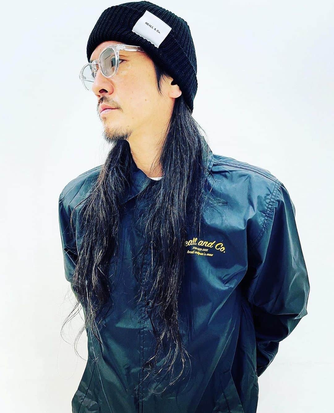 宮島三郎のインスタグラム：「【REALL&Co.】  MADE IN USA  《ITEM》 Crew Coach Jacket Canadian beanie 5 panel Patriot Cap  @reall_co_ltd #reallandco #caliheadwear」
