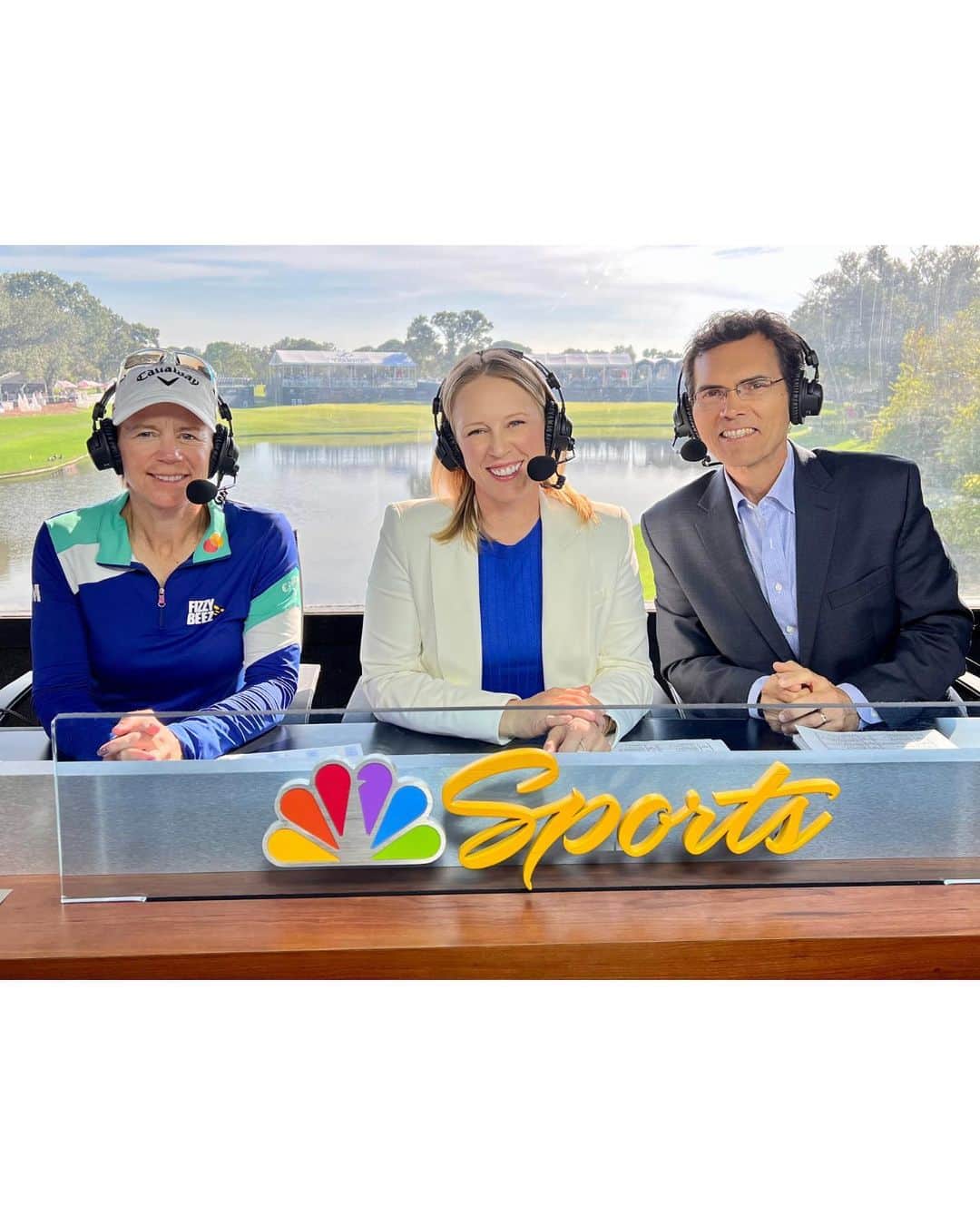 モーガン・プレッセルのインスタグラム：「Fun week at @theannikalpga! Loved having both my girlies out on the road with me 🥰. Congrats @liliavu on her 4th victory of the year!!」
