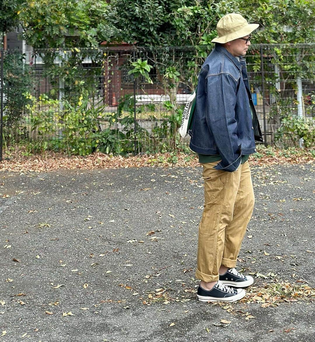 tomonashiさんのインスタグラム写真 - (tomonashiInstagram)「☺︎ミリタリーハットVer . #anatomica #アナトミカ #levis #リーバイス #creek #orslow #オアスロウ #converse #コンバース」11月13日 21時37分 - tomonashi