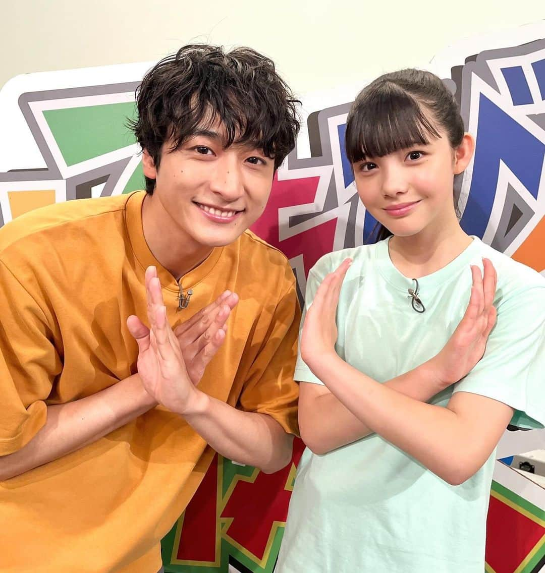 松尾そのまのインスタグラム：「11月14日(火)の 天才てれびくんは、 天てれ30周年パーティー企画に  先輩てれび戦士  小関裕太さんが！！ @yuta_koseki_68   先輩とゲーム企画！ みてねー！  天才てれびくんは 月曜〜木曜 午後5時35分から Eテレで放送だよ。  NHKプラスで 放送後一週間見られるよー✨ みてね~👋  ふみ出す一歩が、世界を変える  #30周年  #天才てれびくん #天てれ #nhk #eテレ　  #小関裕太 #先輩　#憧れ  #てれび戦士 #松尾そのま #13歳 #avex  #avexmanagement   #見逃し配信 #nhkプラス #535」