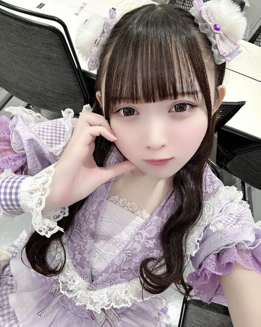 一ノ瀬ななのインスタグラム：「-` ̗꒰ঌ^.  ̫.^໒꒱ ̖ ´-むらさきかわいーﾟ+  ♡  ♡  ♡   #アイドル  #地下アイドル #グラビアアイドル #グラビア #被写体  #量産  #被写体モデル  #コスプレ #量産型ヲタク  #ポートレート #コスプレイヤー  #自撮り  #量産型ヘアメ  #コンカフェ  #いいね返し  #いいねした人で気になった人フォロー  #いいねした人全員フォローする #instagood  #instalike  #l4likes  #l4l  #likeforlikes  #likeforfollow #sanrio  #love  #攝影 #旅遊攝影 #뷰티스타그램」