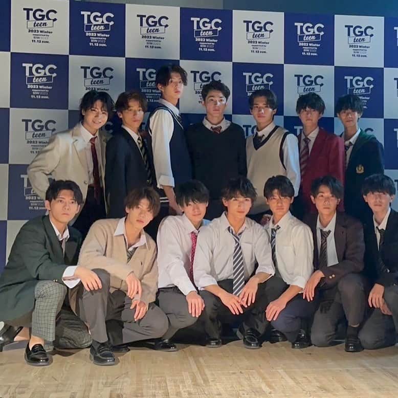 武田愁のインスタグラム：「TGCteenありがとうございました！ すごく貴重な体験でとっても楽しかったです。 これからも頑張るので応援よろしくお願いいたします！   #TGCteen #男子高生ミスターコン2023  #今日好き #カンヌン編」