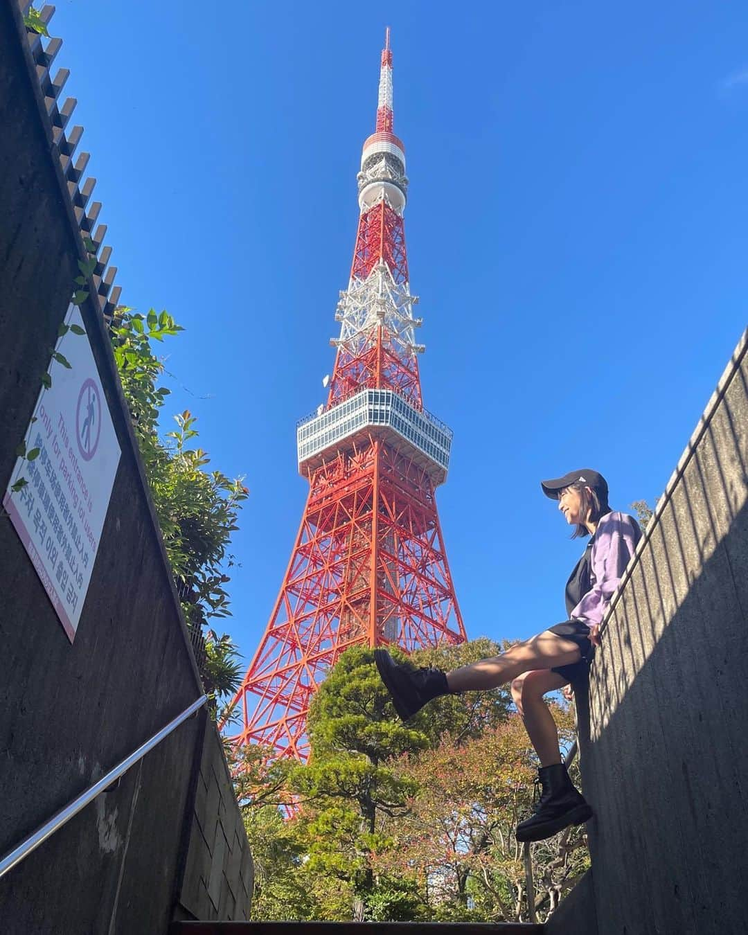 田牧そらさんのインスタグラム写真 - (田牧そらInstagram)「.  東京タワー楽しかったです🗼  噂の写真スポットにも行きました！ たくさん撮ってもらいました📷 とても綺麗だったので本当におすすめです！  #東京タワー #田牧そら」11月13日 22時34分 - sora_tamaki_official