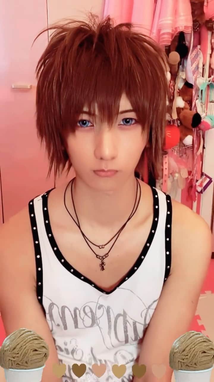 のインスタグラム：「あまぐりちゃん🌰とギャル男 #ギャル男 #gyaruo #あまぐりちゃん」