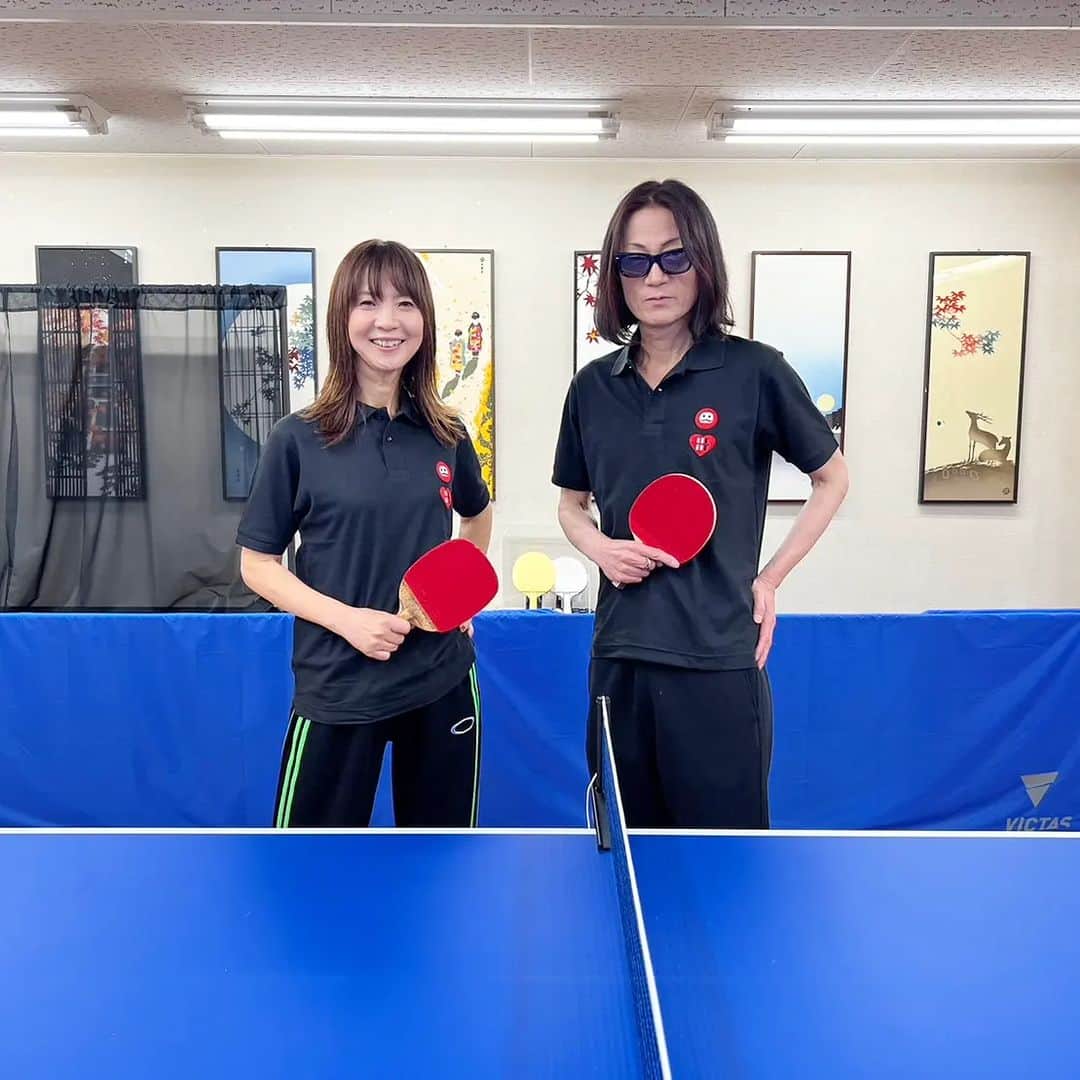 谷口キヨコのインスタグラム：「(木)カグヤライズのホームゲームはKBSホールにて‼️エキジビションマッチをさせてもらう私は真夏から練習してきました‼️細辻伊兵衛さんの卓球サロン、今西卓球センター、たくさんの方にお世話になってできたことです。あとはプロとエキジビションマッチするのみ🏓楽しみであり、怖くもあります‼️でまがんばるしかない🎵」