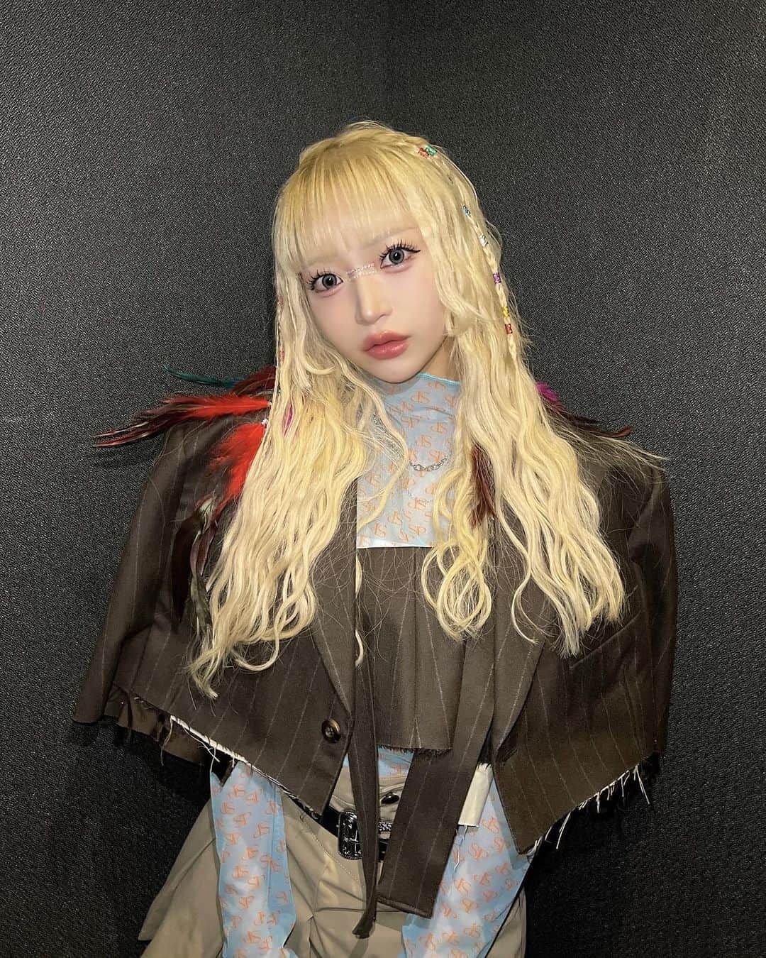 コノミのインスタグラム：「TGCteen有り難う御座いました🖤 寒い中足を運んでくださったオタクﾁｬﾝ達への感謝が止まりませんﾅﾉ 久々にみんなの顔が見れてとっても嬉しい気持ちでした(ᐡɞ̴̶̷ ̫ ɞ̴̶̷ᐡ)」