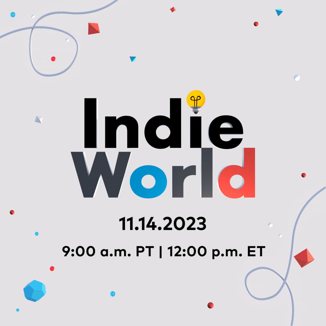 任天堂アメリカのインスタグラム：「A new #IndieWorld Showcase is airing tomorrow, Nov. 14 at 9:00 a.m. PT! Tune in for roughly 20 minutes of new announcements and updates on indie games coming to #NintendoSwitch.」