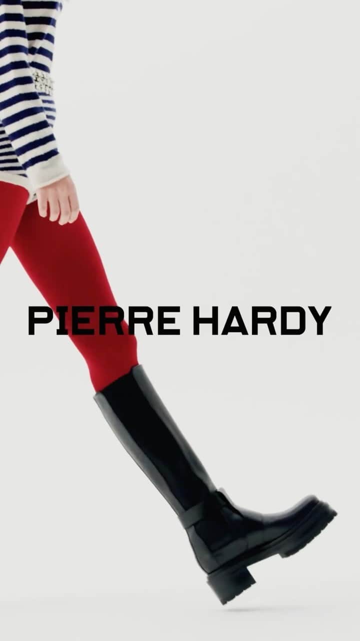 ピエール アルディのインスタグラム：「The Charlize Boots.  Creative Direction & Styling : @MarieAmelieSauve & 20_23 Production : @AdeusFilms Photographer : @RoryVanMillingen Make up Artist : @KarinWesterlundd  Hair Stylist : @AlexanderSoltermannHair assisted by @DieKunst Music: @ThomasRoussel  #PierreHardy #PierreHardyFW23」