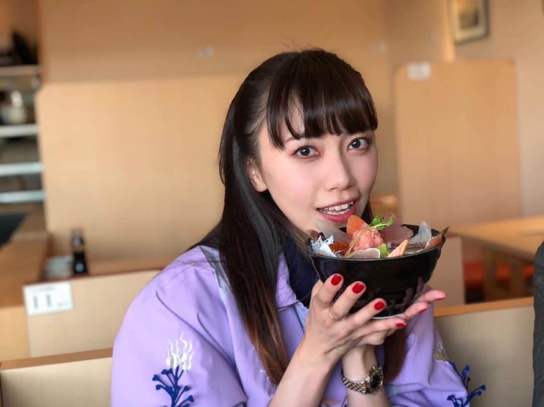 齋藤明里のインスタグラム：「オフだよ🐟🐟🐟🐟🐟🐟  #那珂湊おさかな市場」