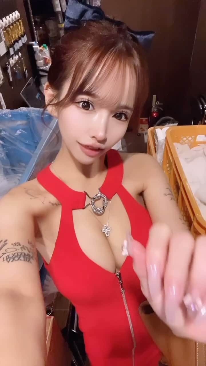 天音結愛のインスタグラム：「おしぼりさん」