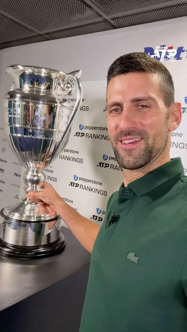 ノバク・ジョコビッチのインスタグラム：「Let’s make more history 🔥  @djokernole does it again 🥇」