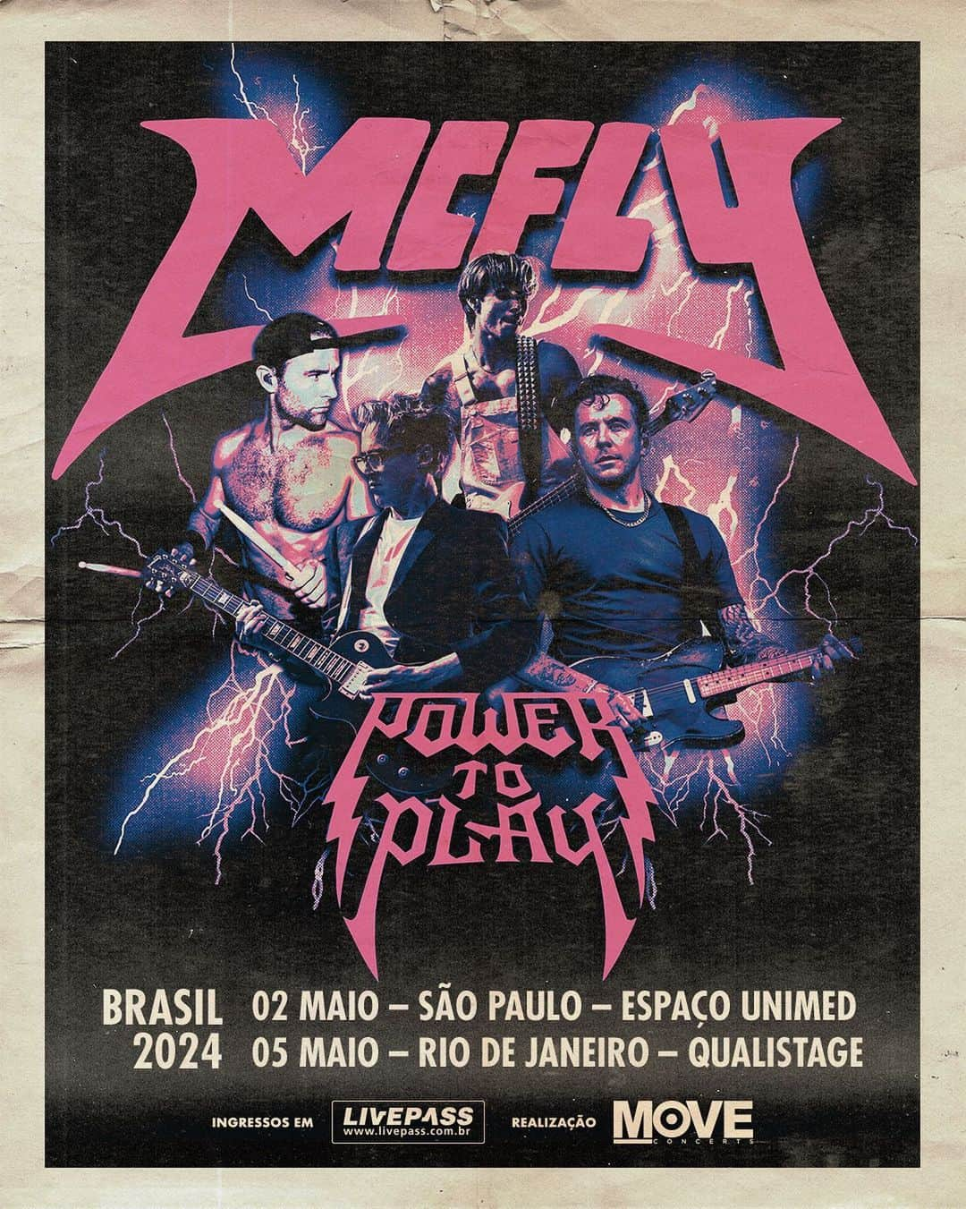 ハリー・ジャッドのインスタグラム：「🇧🇷 BRAZIL 🇧🇷 We are coming back to see you next May and we couldn’t be more excited! Tickets go on sale Friday 17th November 🤘」