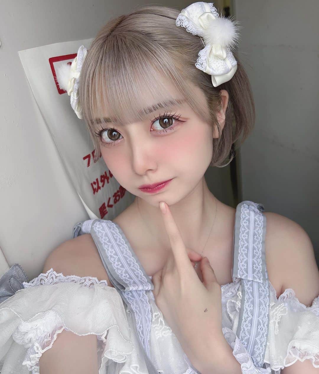 ちなぴぴのインスタグラム：「はーふちゅいん！ままに褒められたからこれからいっぱいする。👶🏻」