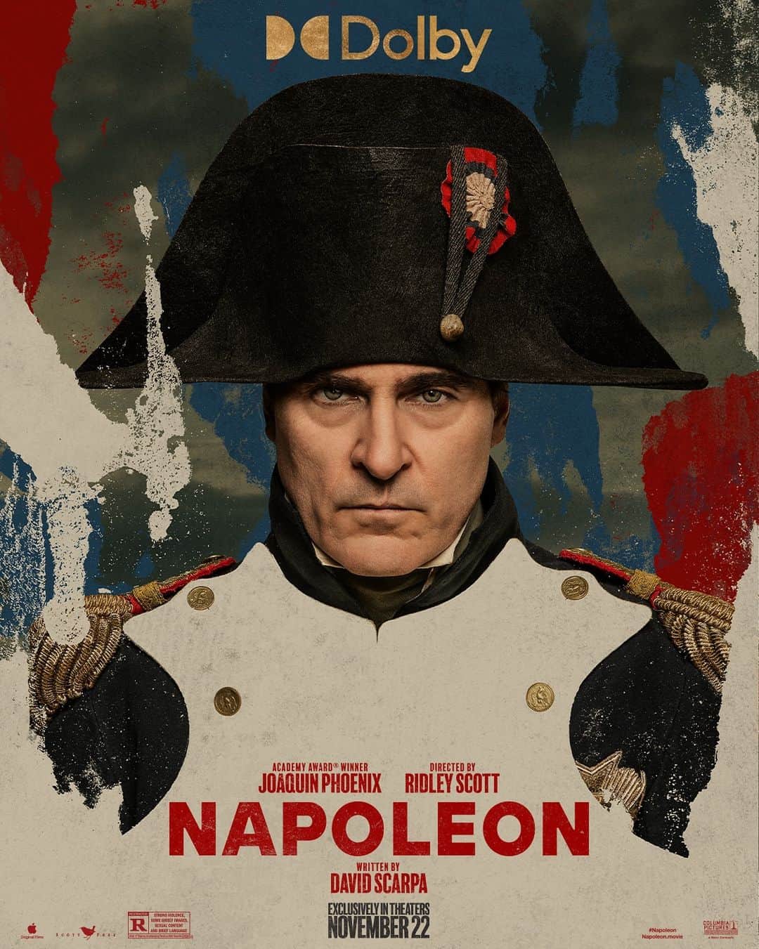ドルビーラボラトリーズのインスタグラム：「Witness the rise of a legend. See #Napoleon in #DolbyCinema November 22.」