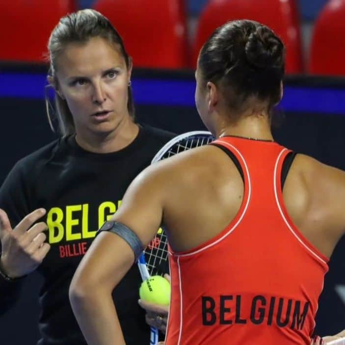 キルステン・フリプケンスさんのインスタグラム写真 - (キルステン・フリプケンスInstagram)「What a weekend!! So proud of the 🇧🇪 team and what a mental toughness and heart shown on the court by Greet and Yanina. True warriors!! 👏👏 I'm at the sideline now as assistant coach, but the passion and feelings remain exacly the same 🥰🇧🇪 Thanks equipo 🙏🇧🇪❤️」11月14日 2時17分 - kirstenflipkens