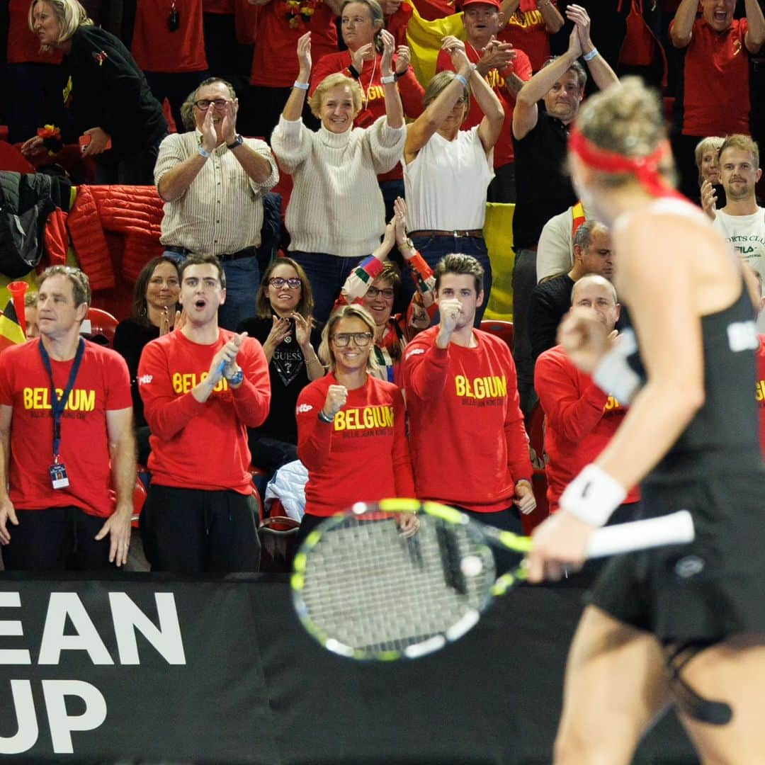 キルステン・フリプケンスさんのインスタグラム写真 - (キルステン・フリプケンスInstagram)「What a weekend!! So proud of the 🇧🇪 team and what a mental toughness and heart shown on the court by Greet and Yanina. True warriors!! 👏👏 I'm at the sideline now as assistant coach, but the passion and feelings remain exacly the same 🥰🇧🇪 Thanks equipo 🙏🇧🇪❤️」11月14日 2時17分 - kirstenflipkens