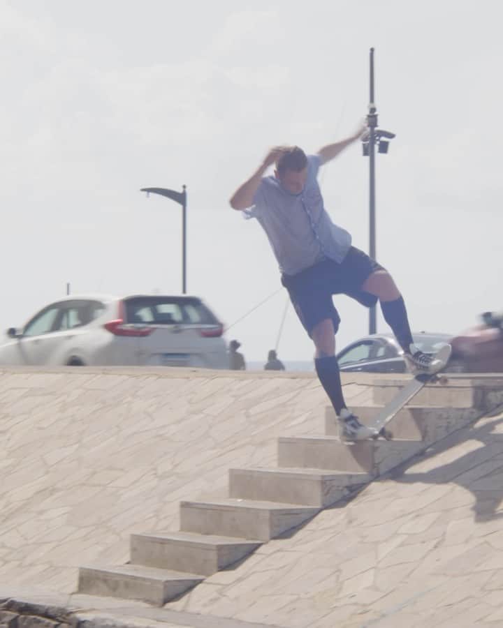 adidas Skateboardingのインスタグラム：「/// Blondey skating in Beirut, Lebanon. Watch the full vid on @thames.  The A.B. ‘23 Collection is available now in select skate shops and online at adidas.com/skateboarding  #adidasSkateboarding #Blondey」