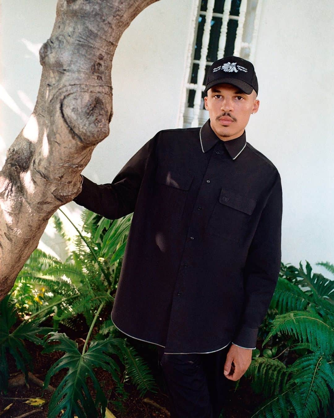 OFF-WHITE C/O VIRGIL ABLOHのインスタグラム：「@yslil wears Off-White™ fw23 collection titled “LUNAR DELIVERY”   cc @farfetch」