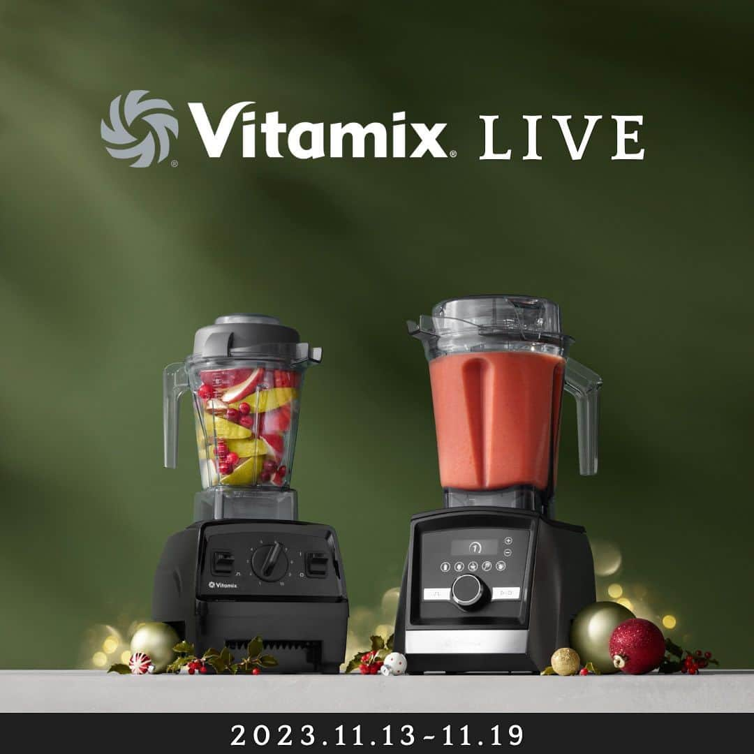 Vitamix Japanさんのインスタグラム写真 - (Vitamix JapanInstagram)「今週のインスタライブスケジュール📝  秋メニューが盛りだくさんです🍂  ぜひチェックしてくださいね😊✨  ☑️詳しくはプロフィールのURLをチェック @vitamix_japan  #vitamix #バイタミックス #バイタミックスレシピ #ヘルシーレシピ #ホールフード  #ローフード ＃酵素  #ファスティング」11月14日 4時13分 - vitamix_japan