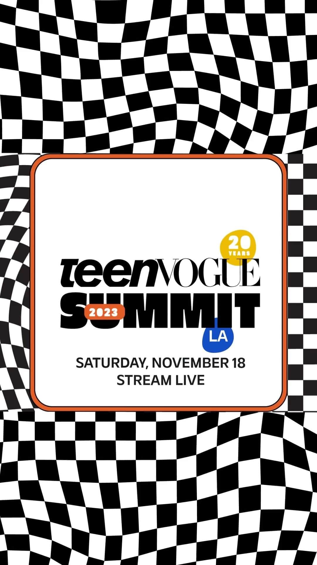 Teen Vogueのインスタグラム：「The countdown to #TeenVogueSummit is on! ⏰ Head to the link in bio and tune into the livestream on Nov. 18 so you don't miss a thing 🔥」