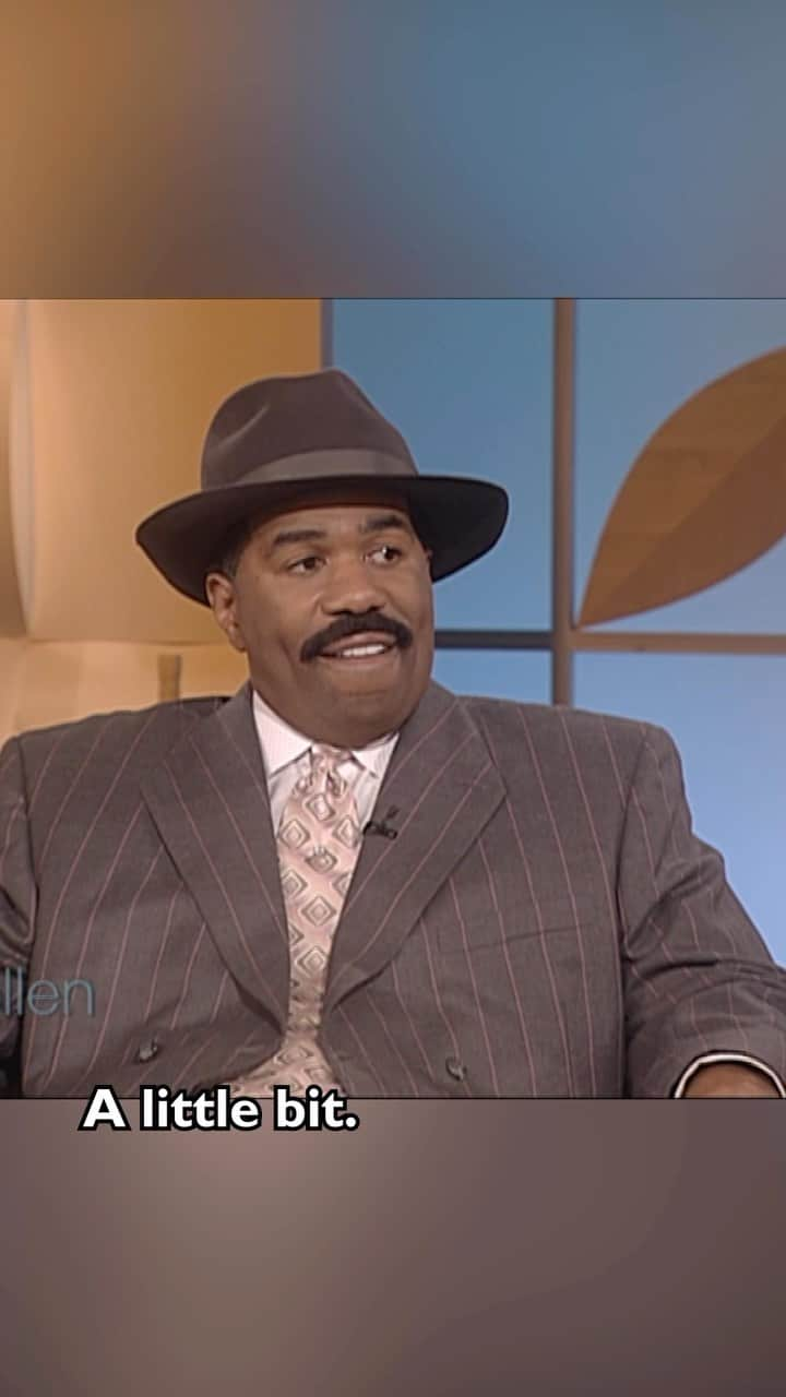 エレン・デジェネレスのインスタグラム：「Steve Harvey’s first appearance was exactly how I expected it to be.」