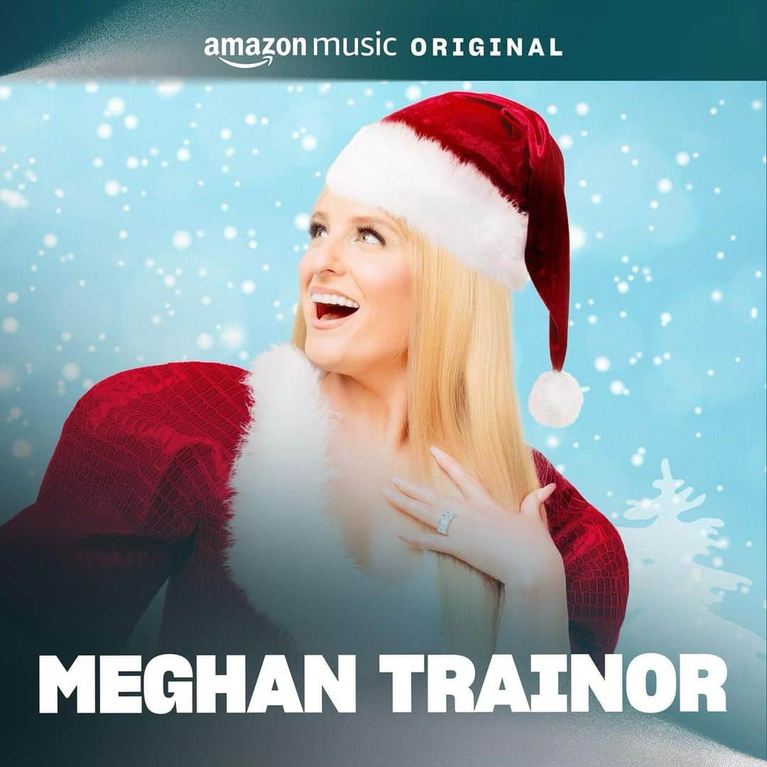 メーガン・トレイナーのインスタグラム：「My very own rendition of Jingle Bells (featuring a very special guest, Riley Trainor!!!) is out now exclusively on @amazonmusic!! 🥹❤️🎄💚」