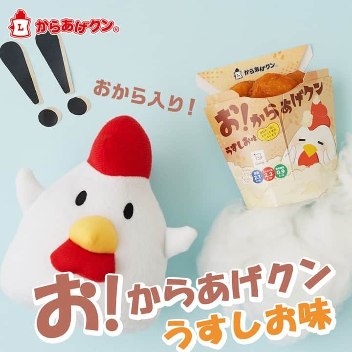 ローソン のインスタグラム：「「お！からあげクン うすしお味」が新発売♪ 食物繊維が摂れる、あっさり味のおから入りからあげクン！うれしいです(^^) . 「お！からあげクン うすしお味」 . #ローソン #からあげクン #おから #うすしお味 #食物繊維 #japanesefood #instagood #foodstagram #foodpic」