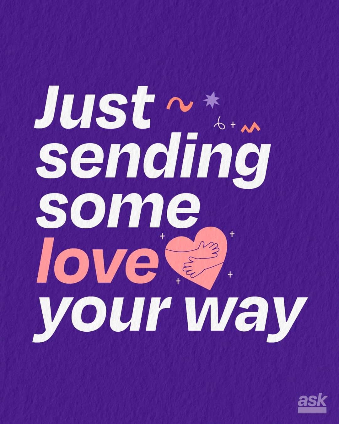 MTVのインスタグラム：「Sending a lil love note to a friend? That’s an easy way to 𝗸𝗲𝗲𝗽-𝗶𝗻-𝘁𝗼𝘂𝗰𝗵 and support their mental health 🫶 The best way to help a friend is to A.S.K.  #AskToHelp」