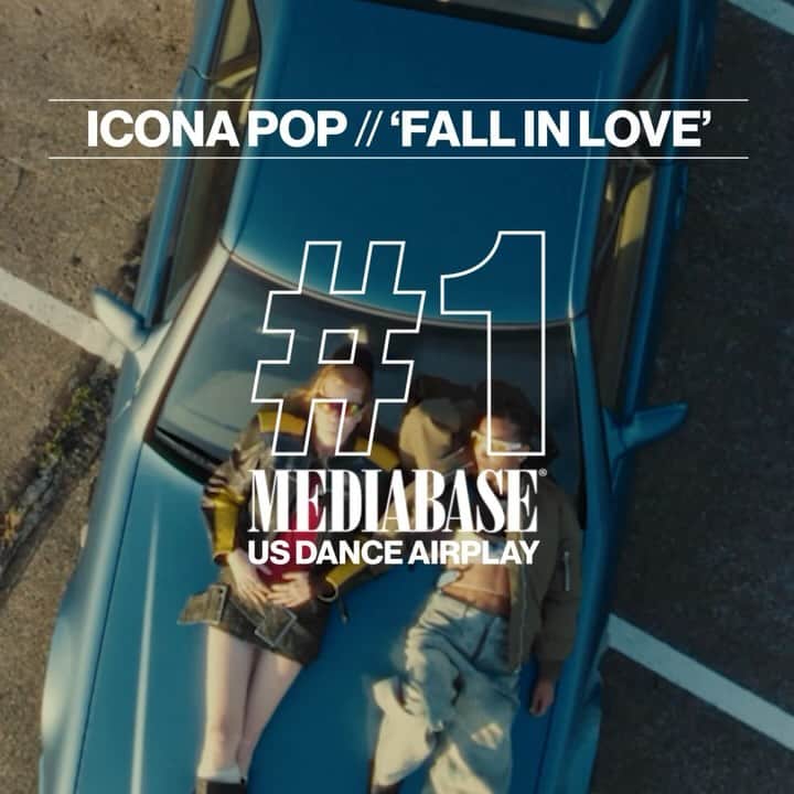 のインスタグラム：「Fall in Love is #1 at U.S. Dance Radio? Wow!! Thank you to every station that supported us. We love you 🥹💚🖤」