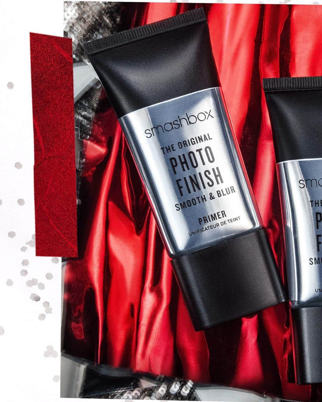 Smashboxのインスタグラム：「Make your foundation's holiday wishes come true ❤️  Shop the makeup-gripping velvety Smooth + Blur primer at @ultabeauty | Link in bio」