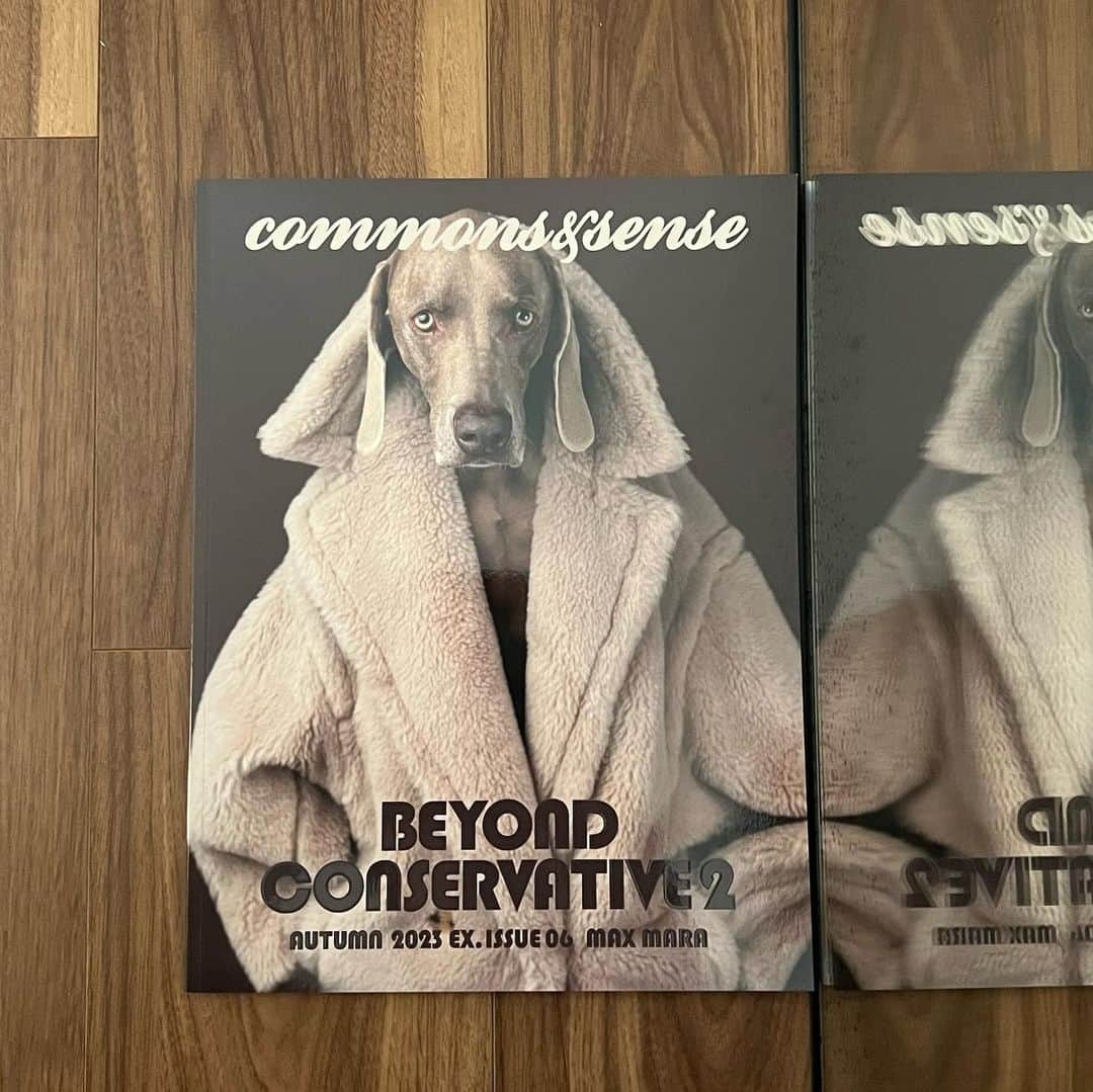 GO AKIMOTOのインスタグラム：「・・・ @maxmara   commons&sense EX. ISSUE06 MAX MARA  Now on sale!  @commonsandsense_magazine」