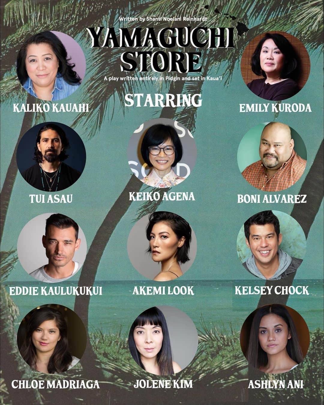 ケイコ・アジェナのインスタグラム：「There are only a few tickets left! (I have the link in my bio)  This is a staged reading of Shanti Reinhardt’s “Yamaguchi Store”  The event is this Saturday 11/18 in LA.」
