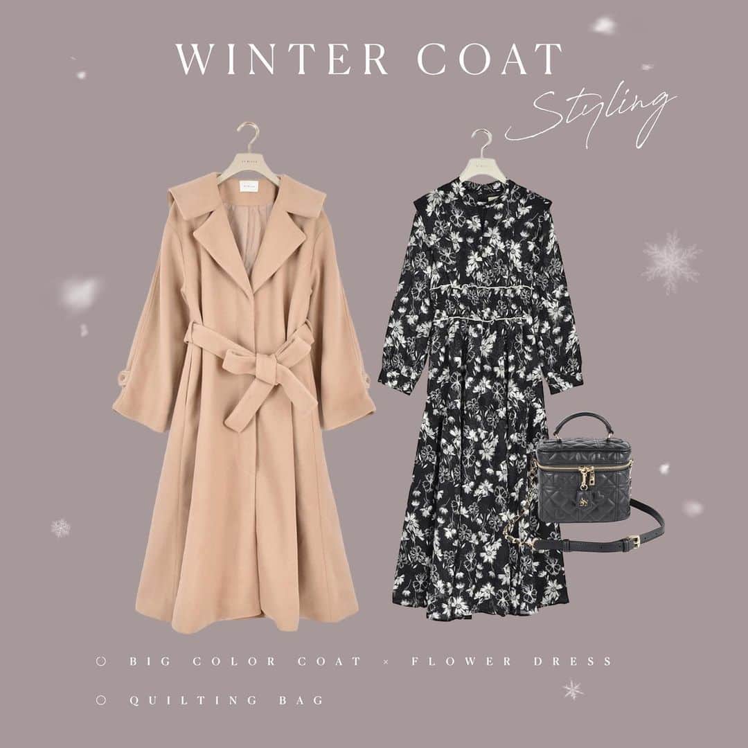 AnMILLEのインスタグラム：「winter coat collection♡ - staff styling - ㅤㅤㅤㅤㅤㅤㅤㅤㅤㅤㅤㅤㅤ #ビッグカラーロング ¥35,000 ㅤㅤㅤㅤㅤㅤㅤㅤㅤㅤㅤㅤㅤ @haruuuu_227 160cm @anmille_mina 158cm @anmille.yuju 153cm @anmille.mai 147cm @anmille.akane 155cm ㅤㅤㅤㅤㅤㅤㅤㅤㅤㅤㅤㅤㅤ #アンミール #anmille」