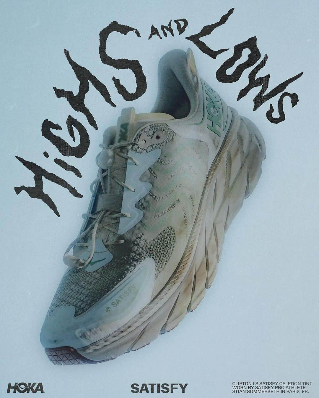 BEAMS MENさんのインスタグラム写真 - (BEAMS MENInstagram)「… HOKA × Satisfy Running 『Clifton LS』  11.17（Fri.）Release . 〈HOKA〉のデザインを元に、パリを拠点とする〈Satisfy Running〉のフィルターを通して再構築された新しい『Clifton LS』 がリリース。 かつてないレベルでライフスタイルとパフォーマンスが融合され、非対称エンジニアードメッシュ、ダブルヒールプル、スマートなスピードレースシステムを搭載。 さらには“Durabrasion Rubber™”アウトソールを採用し、パフォーマンスはもちろん、ダウンタイムにも最適な1足です。  本アイテムを「ビームス 原宿」にてご購入されたお客様には、先着で〈Satisfy Running〉がデザインし、3社のロゴがプリントで配されたスペシャルなTシャツをノベルティとして配布します。 ※数に限りがある為、ご希望のサイズにはお答えできない可能性がございます。 . @satisfyrunning @hoka @beams_mens_casual #satisfyrunning #hoka」11月14日 18時58分 - beams_mens_casual