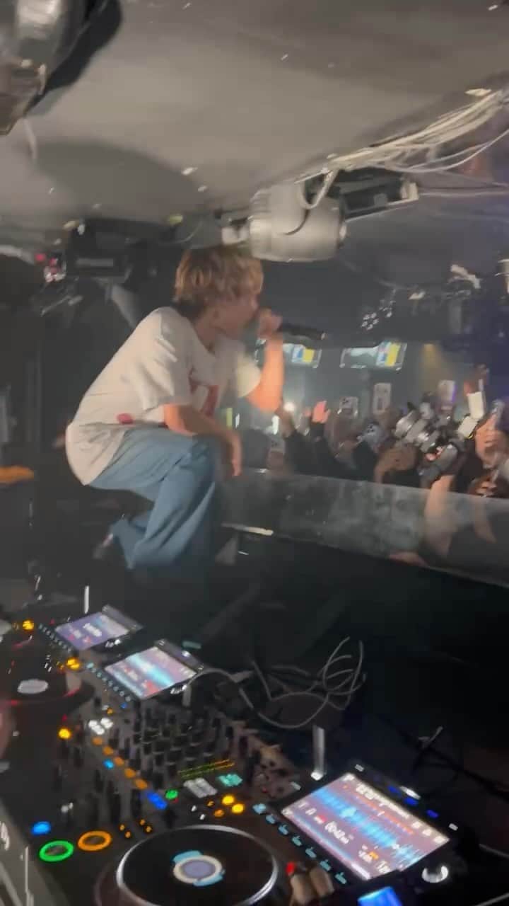 MAKIDAIのインスタグラム：「PKCZ AFTER PARTY 🔊🔊🔊✨ THANK YOU❤️‍🔥✨ @ibiza.fukuoka」