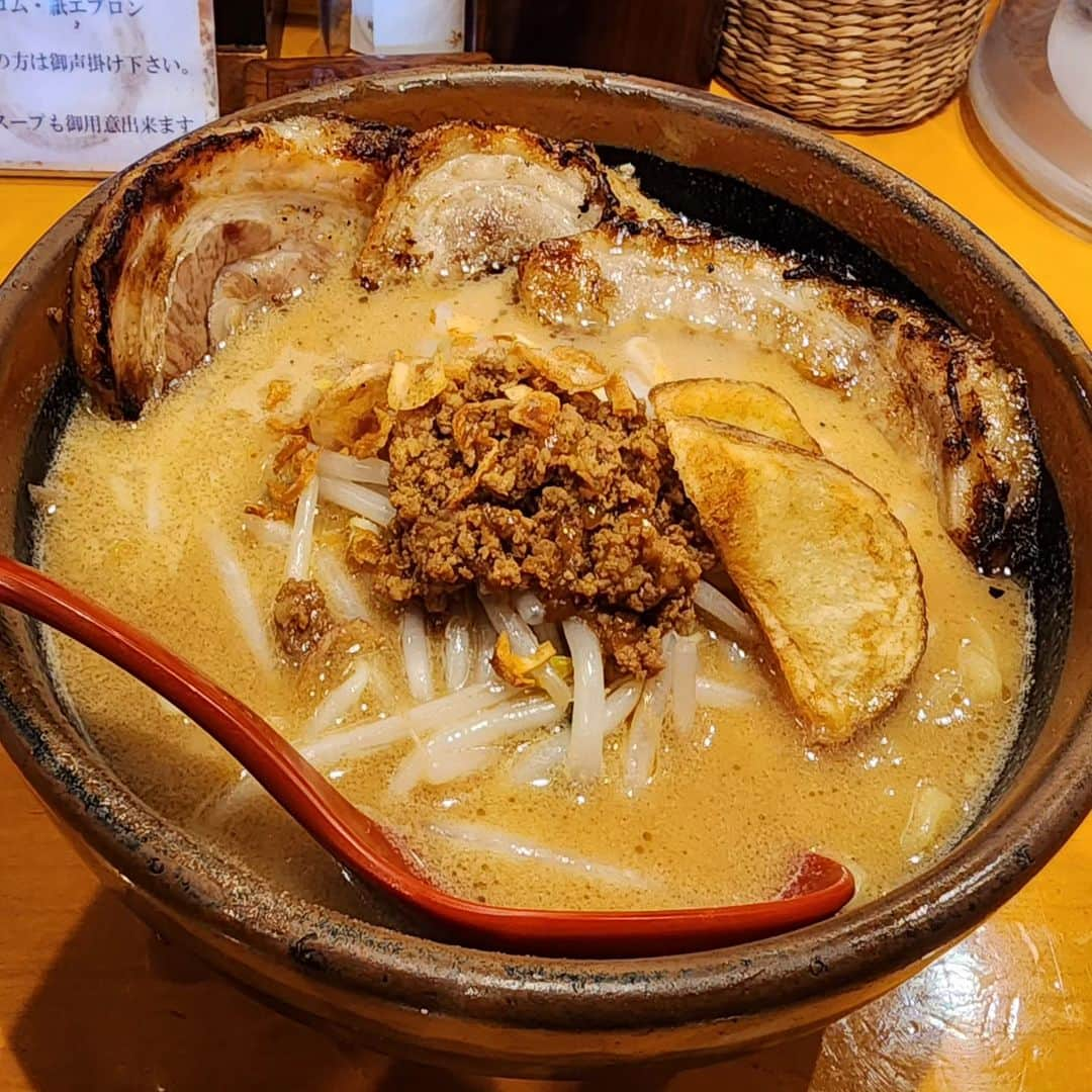 野田幸宏さんのインスタグラム写真 - (野田幸宏Instagram)「#田所商店  #味噌ラーメン  #ラーメン」11月14日 19時20分 - seishn.noda0623