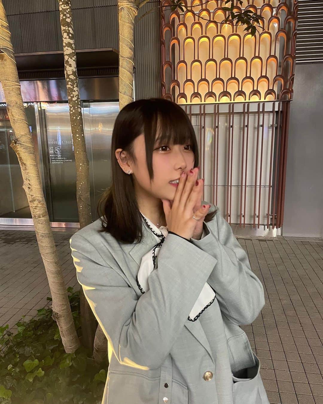 益田愛里沙さんのインスタグラム写真 - (益田愛里沙Instagram)「このジャケットの淡い感じがたまらなく可愛い〜👶🏻🐰」11月14日 19時28分 - 24_arisa