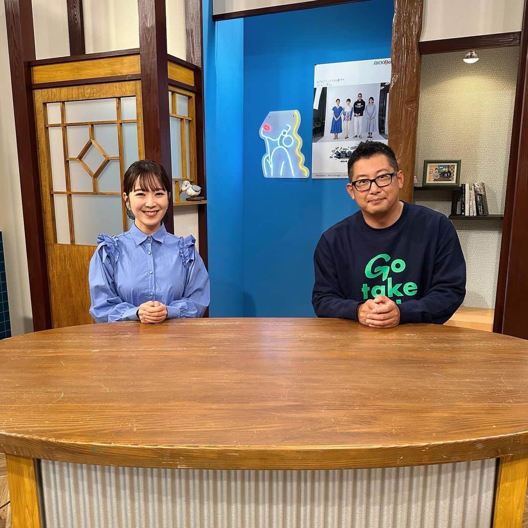 糸永有希のインスタグラム：「お久しぶりです 水曜だけど土曜の番組です  #RKK#TBS 系列  #熊本放送#3ch  #水曜だけど土曜の番組  @tanaka_masayan  @kiyonopo  @yao.yao921   研究生と北海道に行ってきました その模様とリッツパーティーで お楽しみください  あすよる8時55分です」