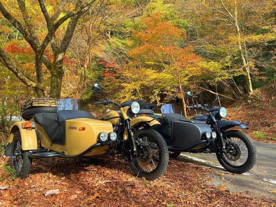 Ural Motorcyclesのインスタグラム：「もう今週‼️11月19日、全国のウラルサイドカー試乗会！参加費無料！申込のラストチャンス！ 詳細はプロフィール欄のリンクを！ 写真　by @ykty4_」