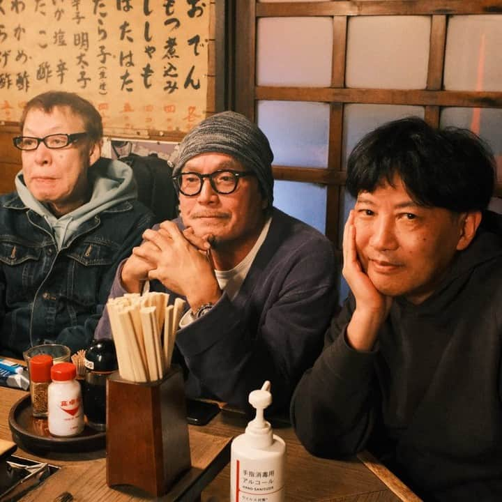 とり・みきさんのインスタグラム写真 - (とり・みきInstagram)「田村信さん・江口寿史さんと（撮影：伊藤健太）」11月14日 11時47分 - torimiki6614