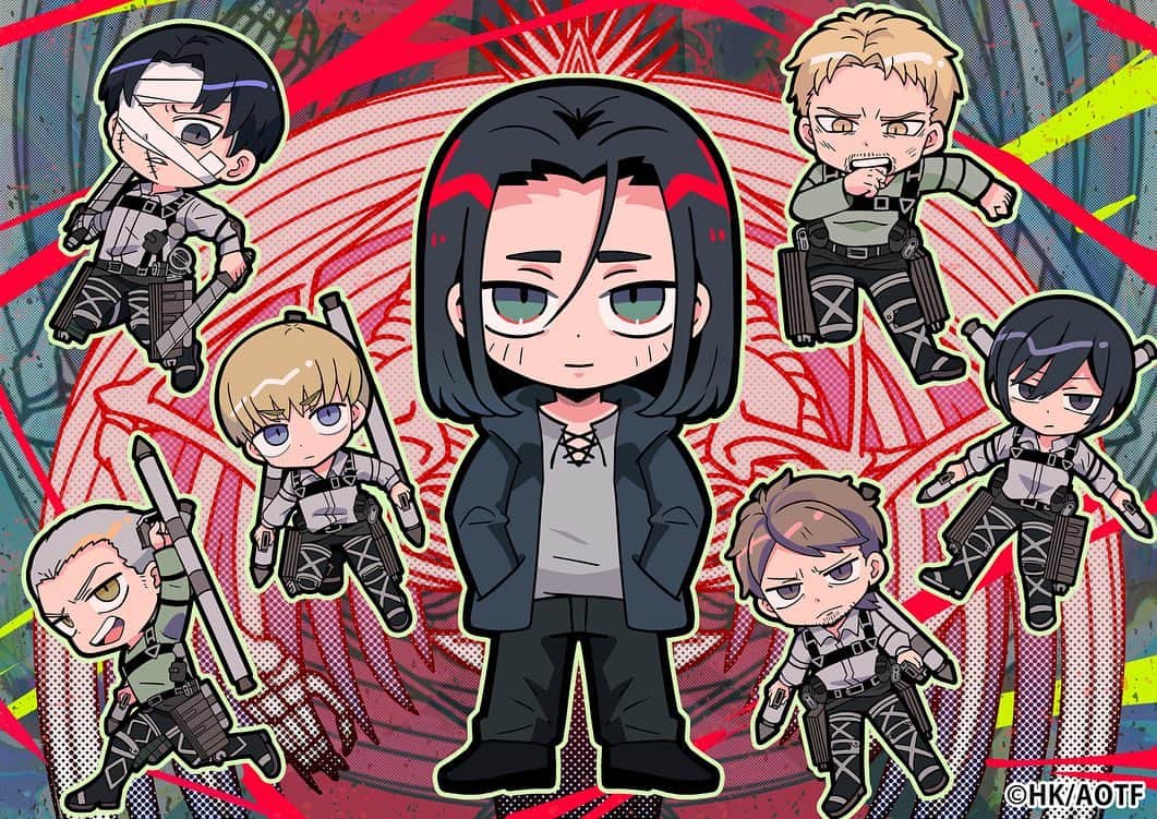 寺田てらのインスタグラム：「アニメ「進撃の巨人」とコラボしたクレジットカード【SAISON CARD Digital<進撃の巨人>】のカードデザインイラストを描かせていただきました💥  入会特典グッズもあるので是非チェックしてみてください🏃 https://www.saisoncard.co.jp/cpn/shingeki2311/?mi=0000003  #進撃の巨人 #attackontitan」